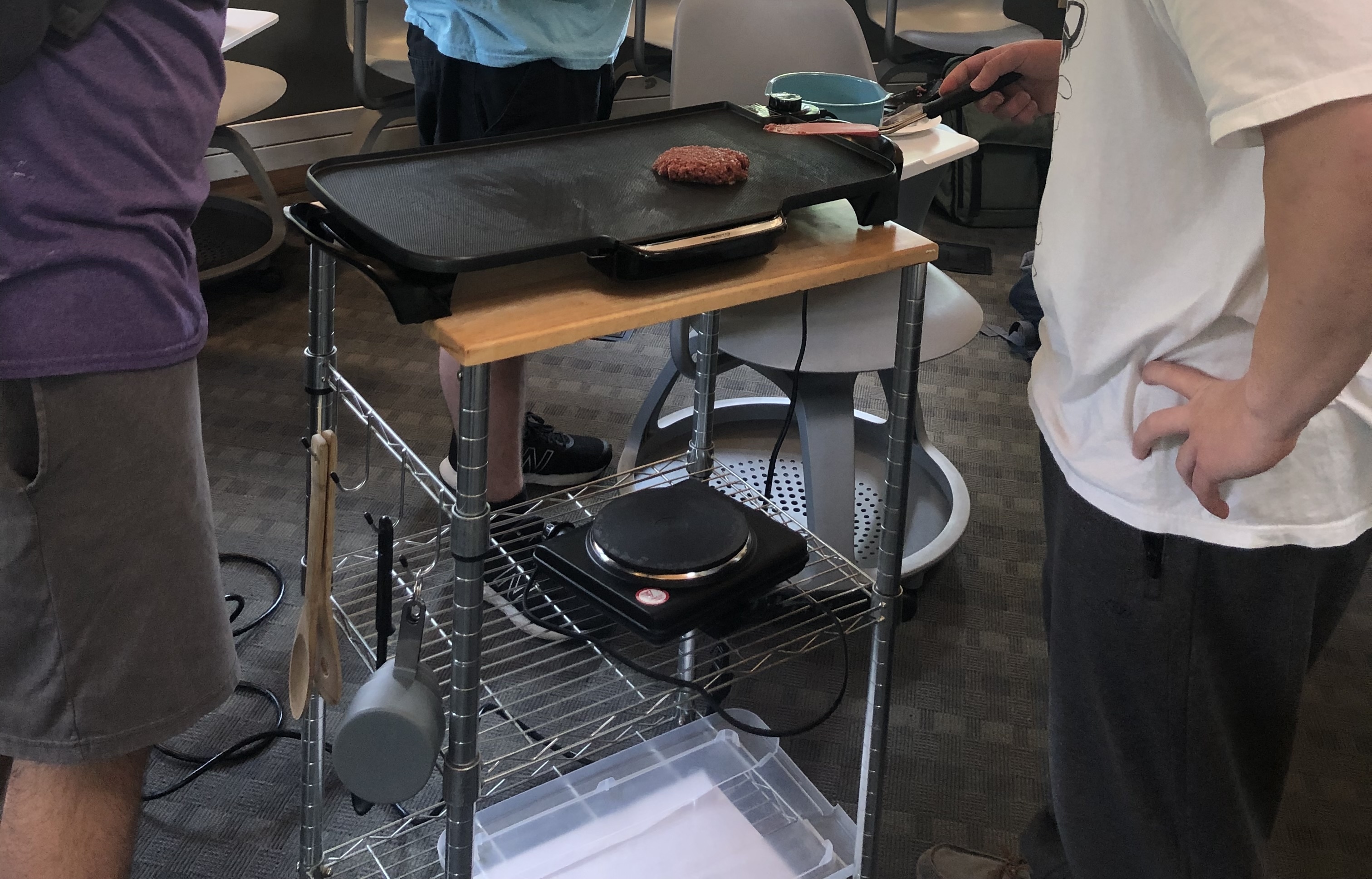 Cart in use