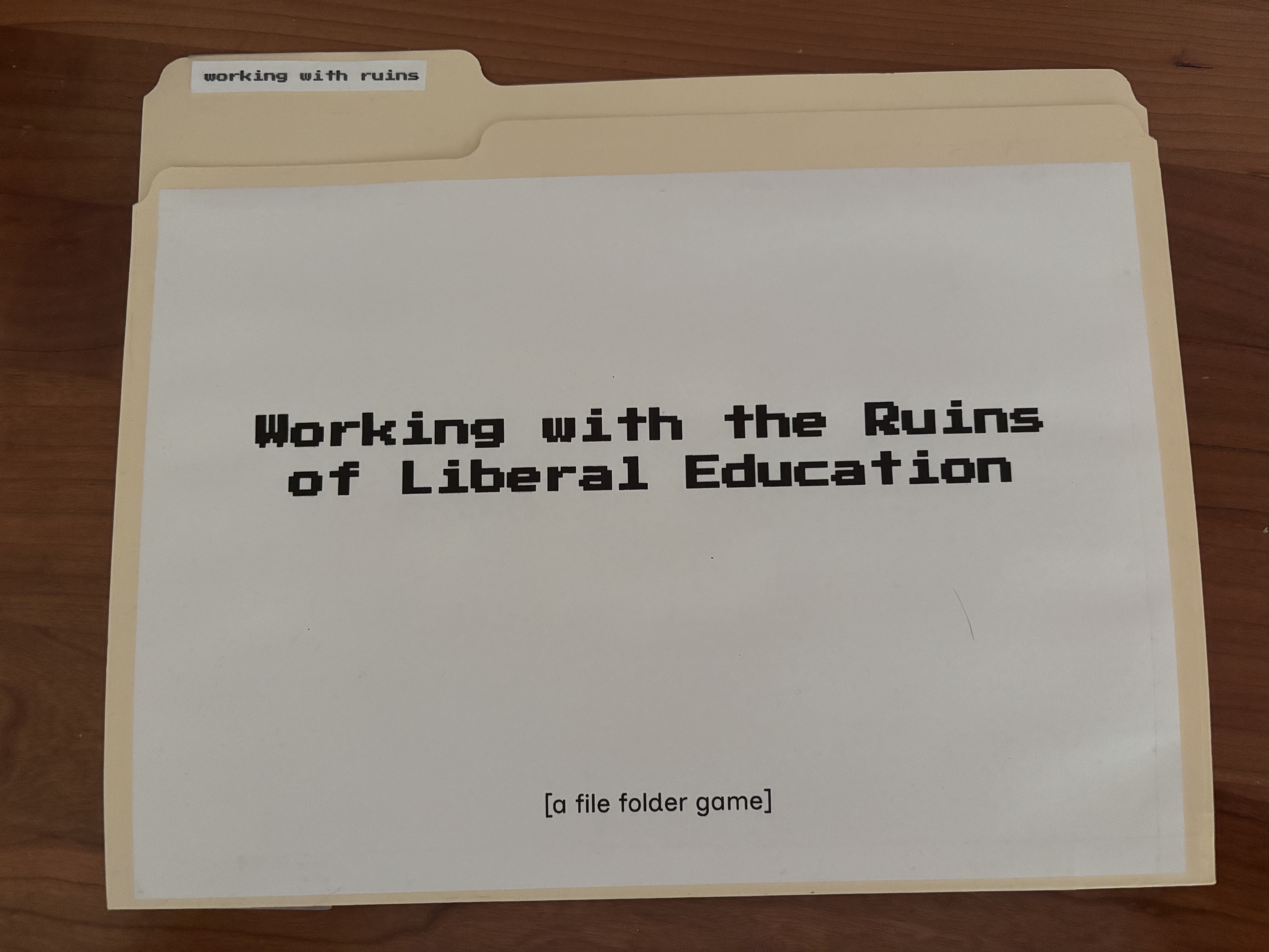 Folder cover